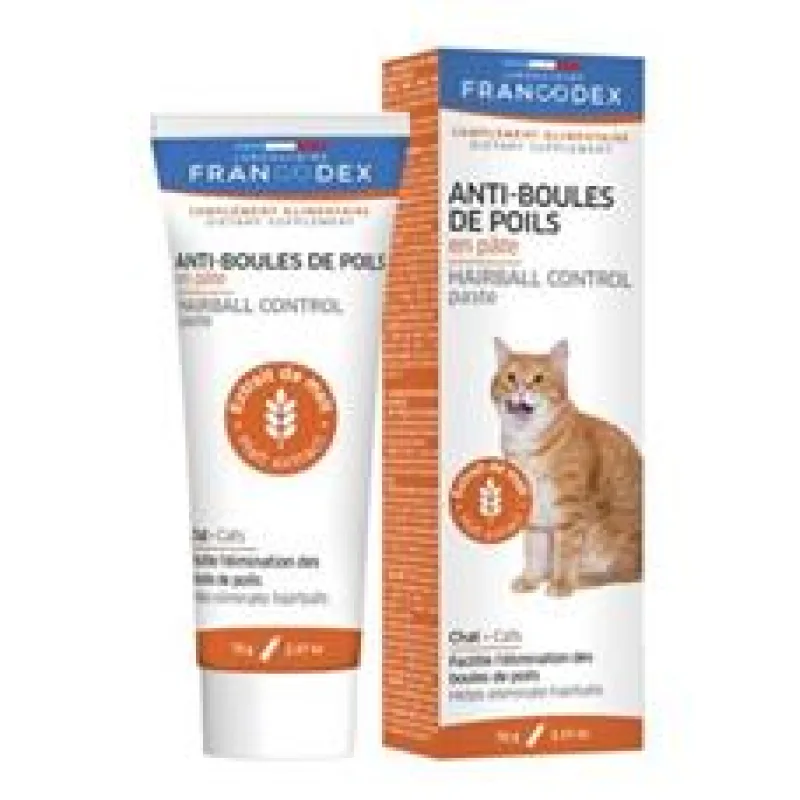Francodex Pasta proti trichobezoárům kočka (hairball control) 70g