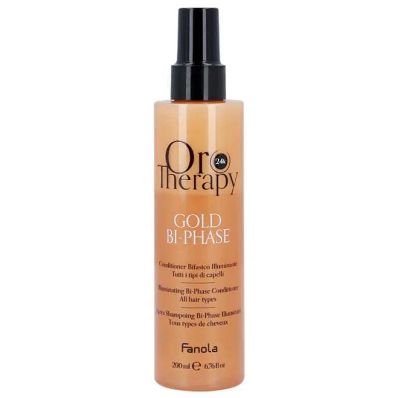 FANOLA Oro Therapy 24K Gold Bi-Phase Conditioner 200ml - dvojfázový kondicionér na vlasy