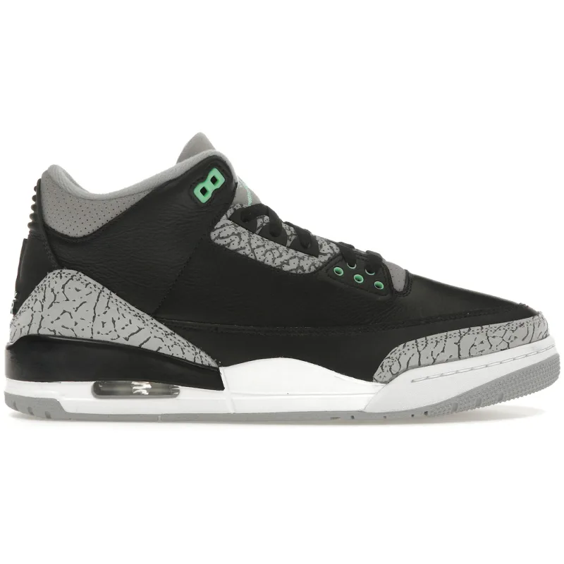 Air Jordan 3 Retro Green Glow - 45