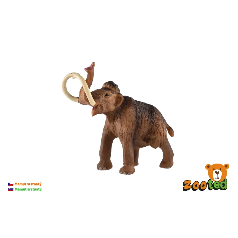 ZOOted Mamut srstnatý zooted plast 14cm