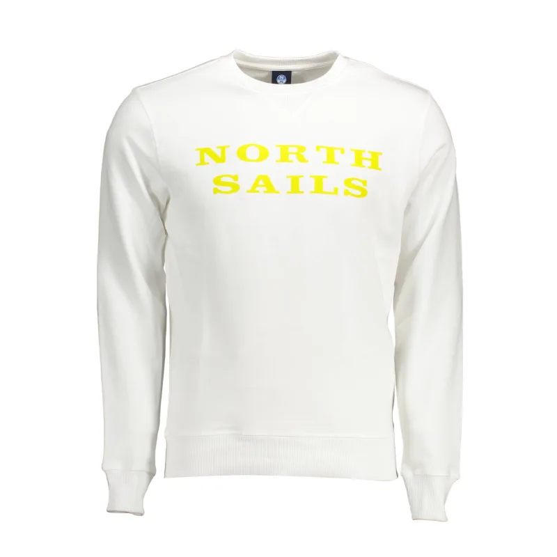 Pánska Mikina bez zipsu NORTH SAILS - Biela Farba: Biela, Veľkosť: 3XL