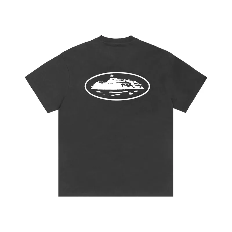 Corteiz OG Island Tee Black - XL