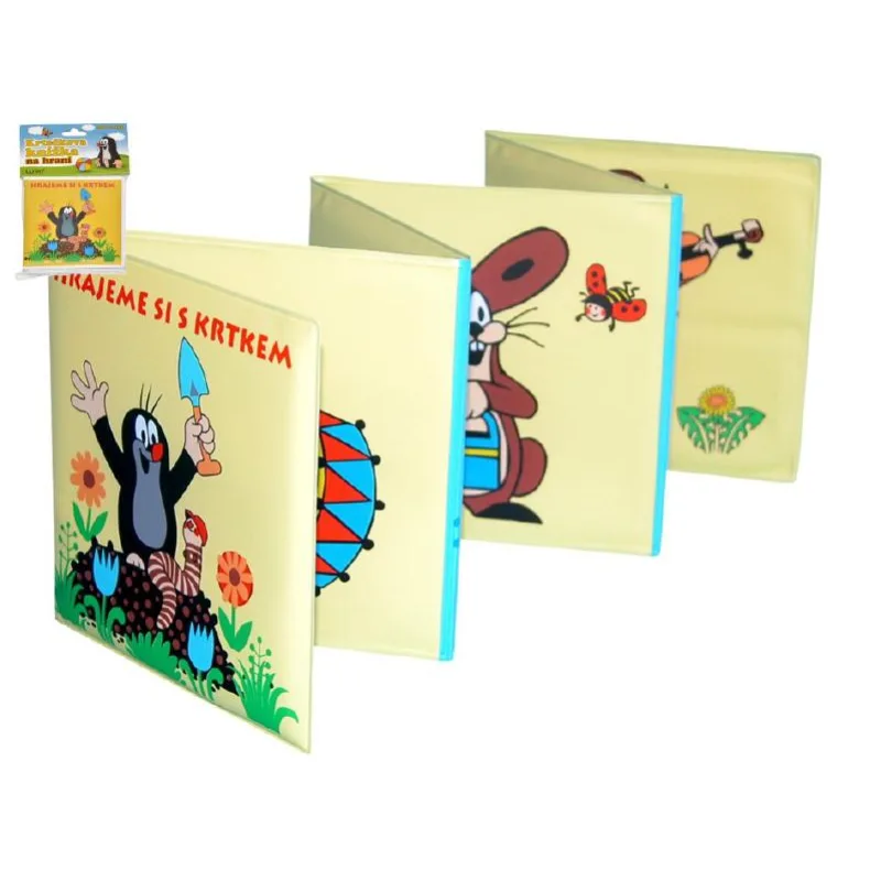 Wiky Rozkladacia knižka Krtko plast 12x12cm v sáčku
