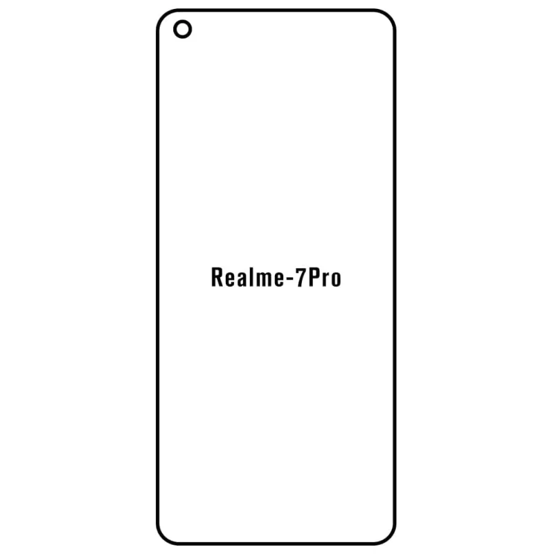 Sunshine Realme 7 Pro Predná Hydrogél ochranná fólia Strih: Predná 1, Typ fólie: Anti-Spy (Privacy)