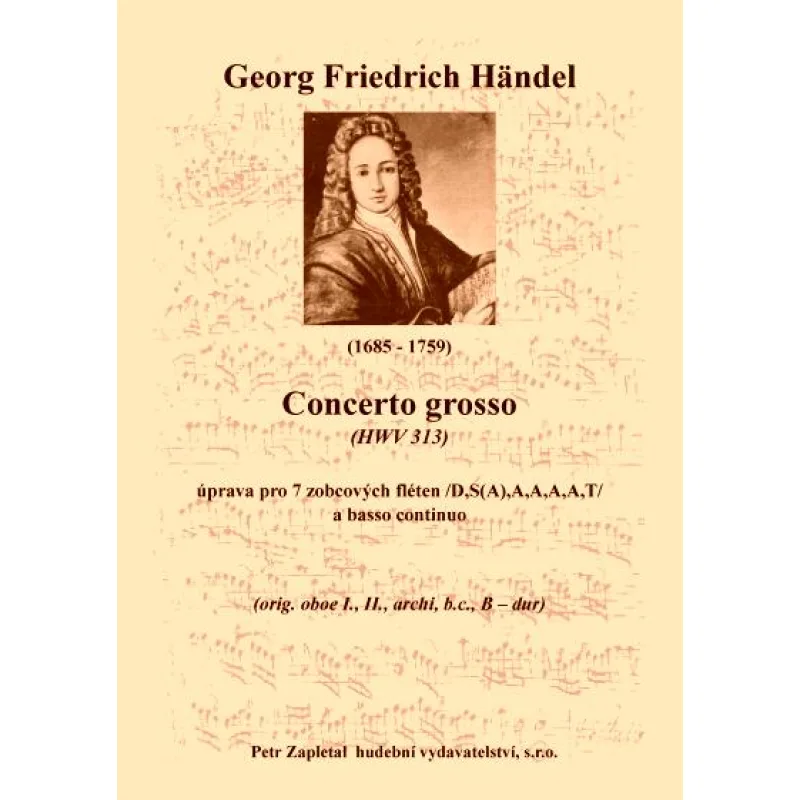 NotaNota Concerto grosso (HWV 313) - arr.