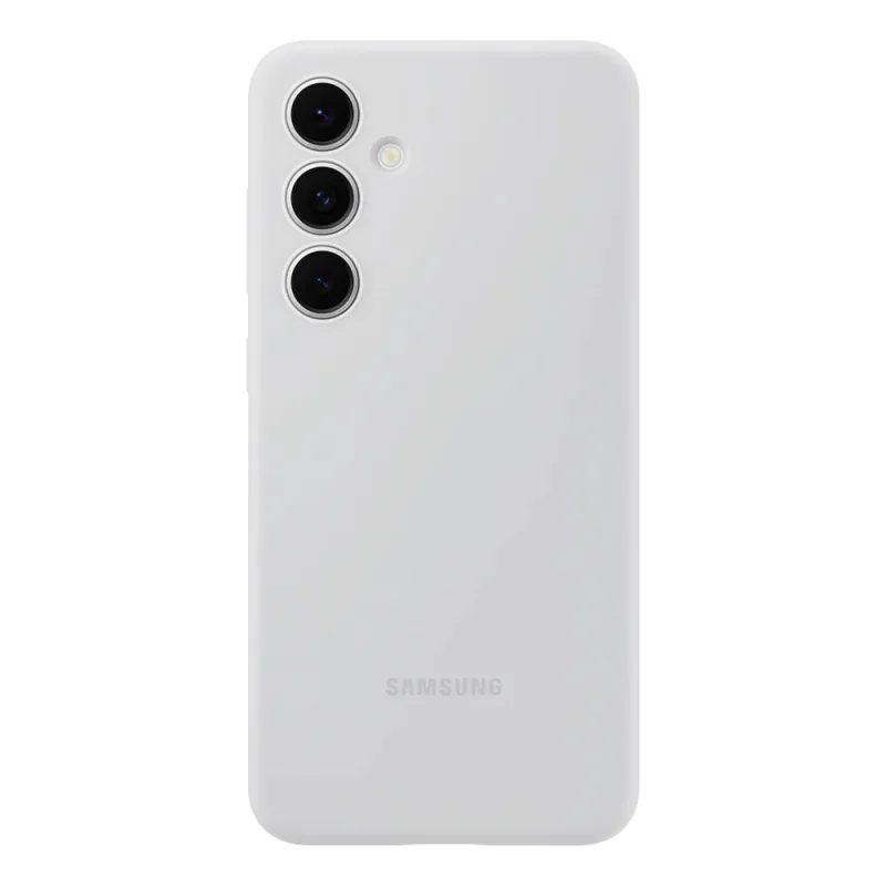 Silikónové puzdro Samsung EF-PS721CJEGWW pre Samsung Galaxy S24 FE - šedé