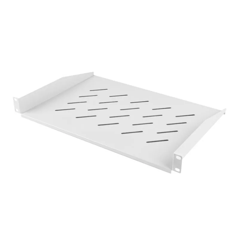LANBERG 19" PEVNÁ POLICE 1U/483X315MM MAX. NOSNOST DO 25 KG ŠEDÁ AK-1008-S