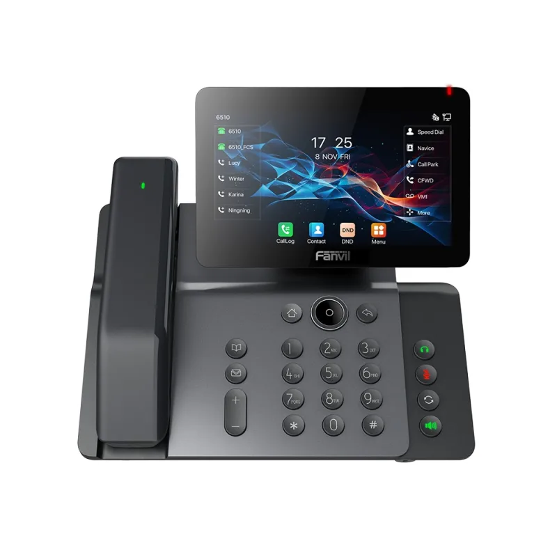 GRANDSTREAM Fanvil V66 Pro SIP telefon, 7" dotyk.displej, Wi-Fi, BT, BT sluchátko, H.264 V66Pro