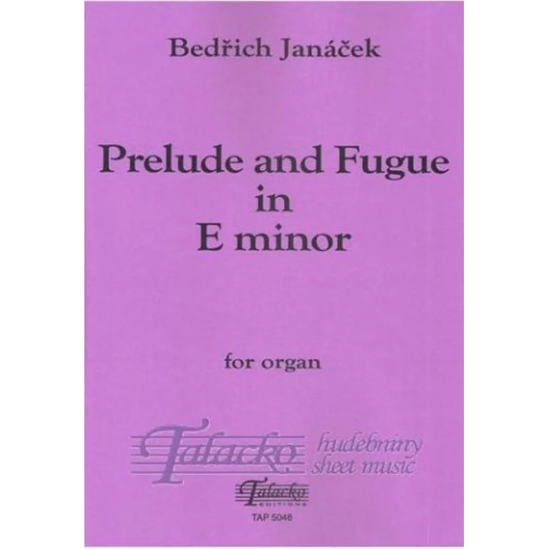 Talacko Editions Prelude and Fugue in E minor