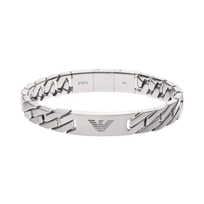 Pánsky oceľový náramok Emporio Armani EGS2435040