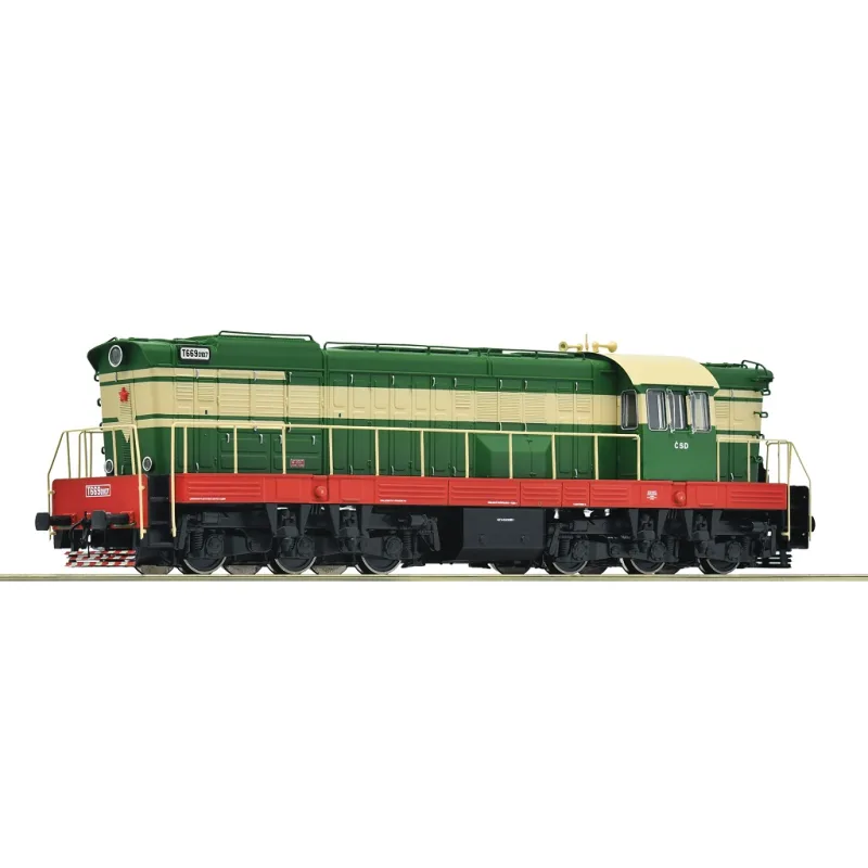 Roco Roco Dieselová lokomotíva T 669.0107 ČSD IV digitálna - 7310012