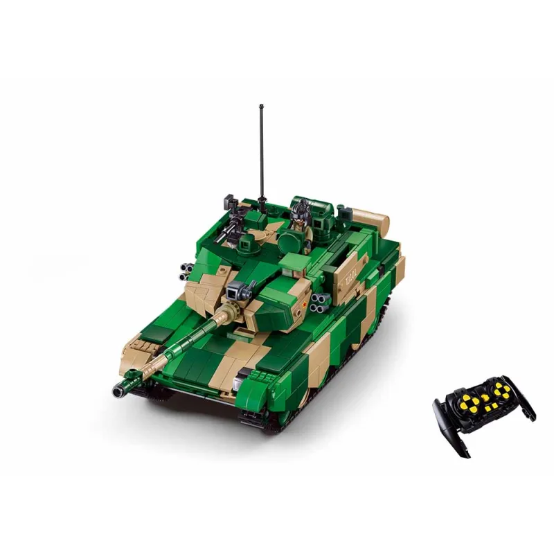 Sluban Sluban Power Bricks M38-B7071 R/C ZTZ-99AS Tank na diaľkové ovládanie