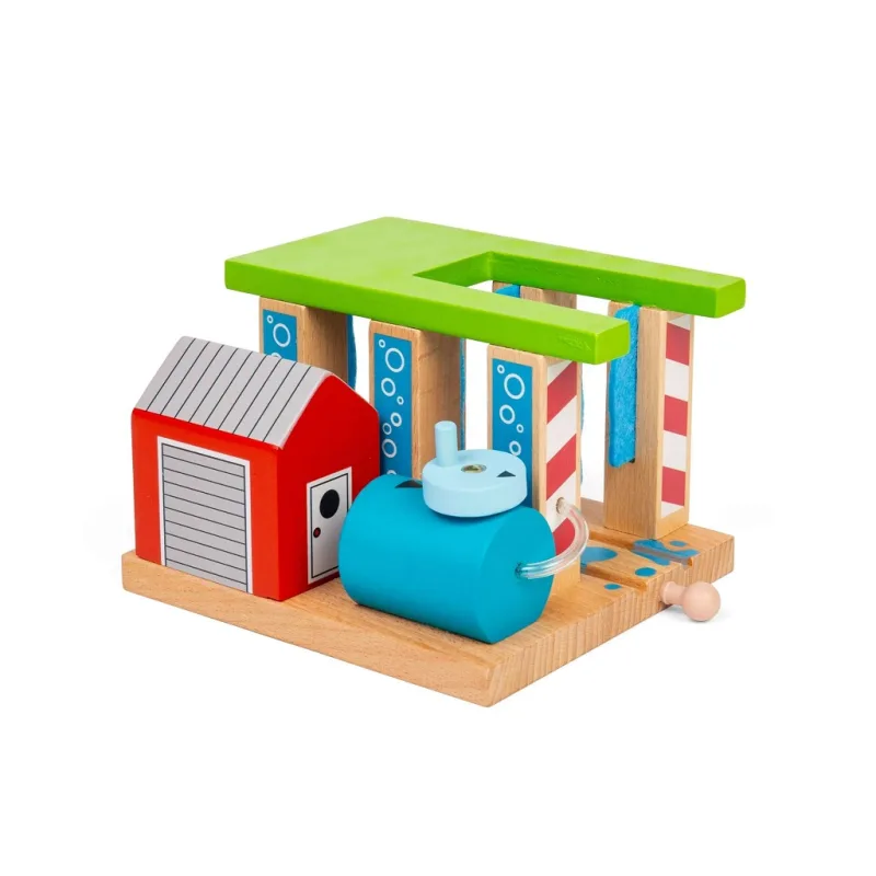 Bigjigs Rail Bigjigs Rail Vlaková umývačka - poškodený obal