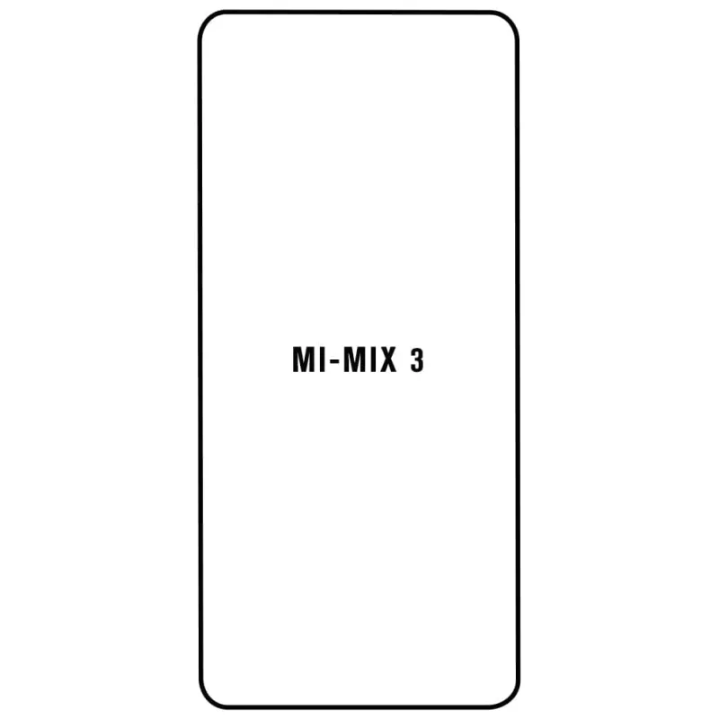 Sunshine Xiaomi Mi Mix 3 Predná Hydrogél ochranná fólia Strih: Predná 1, Typ fólie: Číra