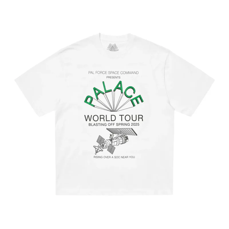 Palace World Tour T-Shirt (SS25) White - L