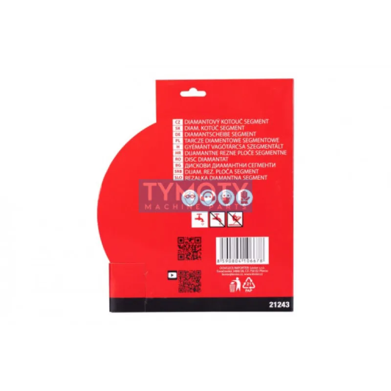 Kotúč diamantový rezný segmentový 230x2,8x22,2 mm, FESTA INDUSTRY 21243