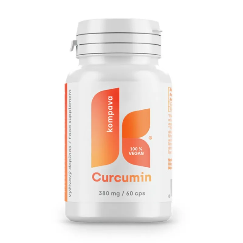 Kompava Curcumin, 60 kapslí - 380mg
