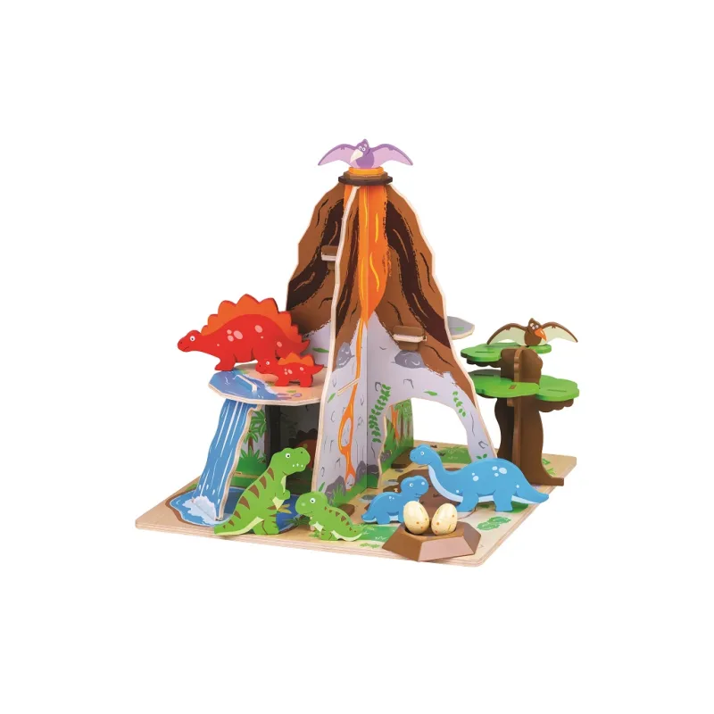 Bigjigs Toys Bigjigs Toys Dinopark ostrov dinosaurov