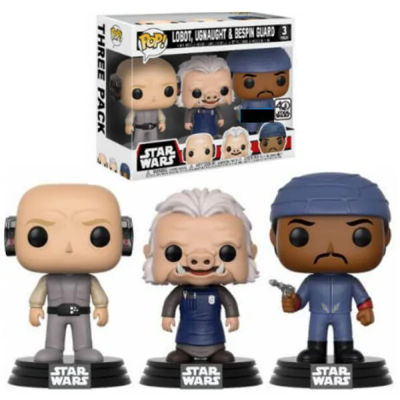 Funko POP! Star Wars Lobot Ugnaught and Bespin Guard