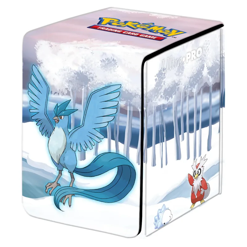 UltraPro Pokémon UP: GS Frosted Forest - Flip Box kožená krabička na karty