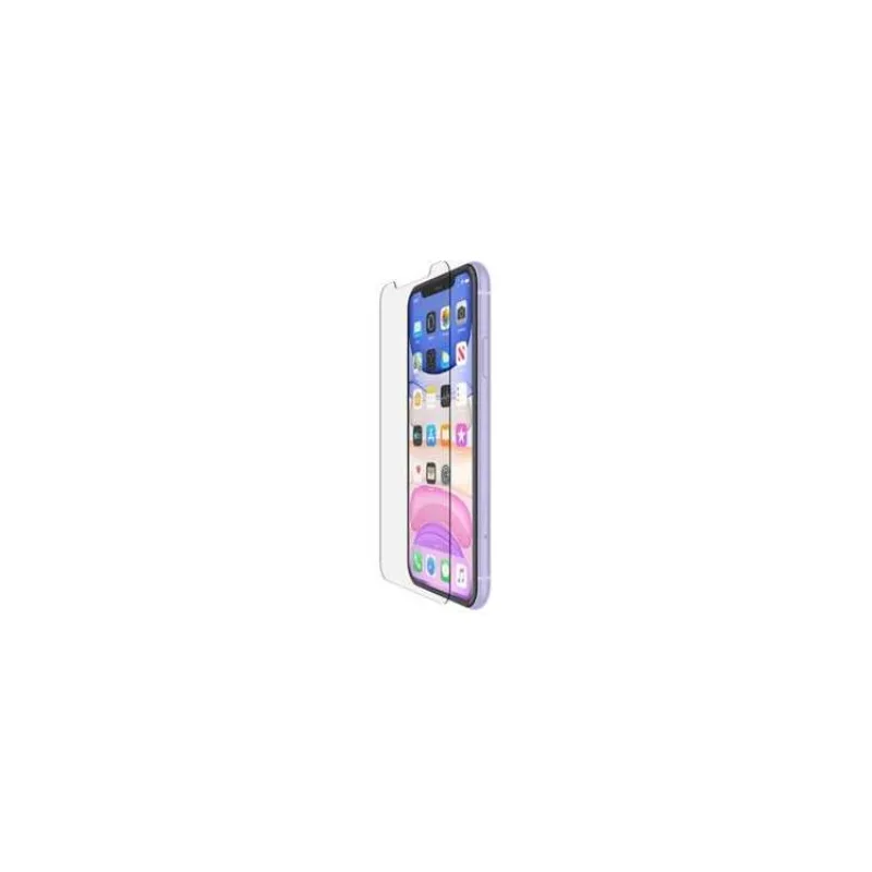 Belkin SCREENFORCE InvisiGlass Ultra Anti-Microbial ochranné sklo pro iPhone 11/Xr (F8W942zz-AM)