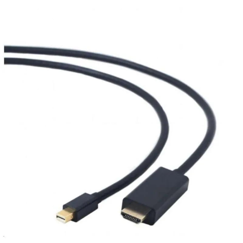 Gembird kábel Mini DisplayPort (M) na HDMI (AM), 4K/30HZ, 1.8 m, čierny (CC-mDP-HDMI-6)