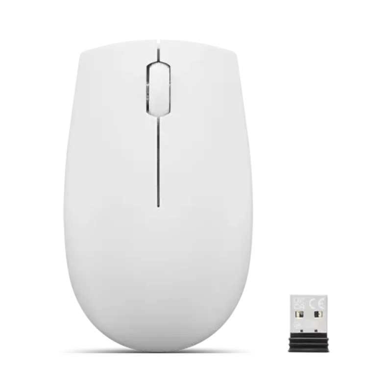 Lenovo 300 opticka bezdrotova myš 1000DPI Cloud Grey