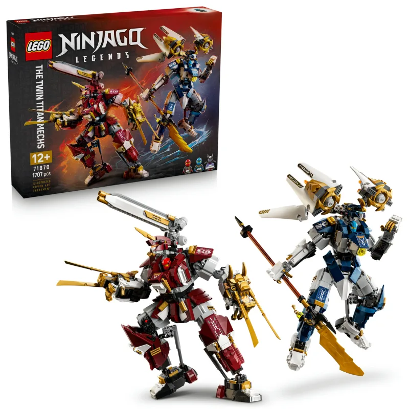 Lego Dvojica titánskych robotov