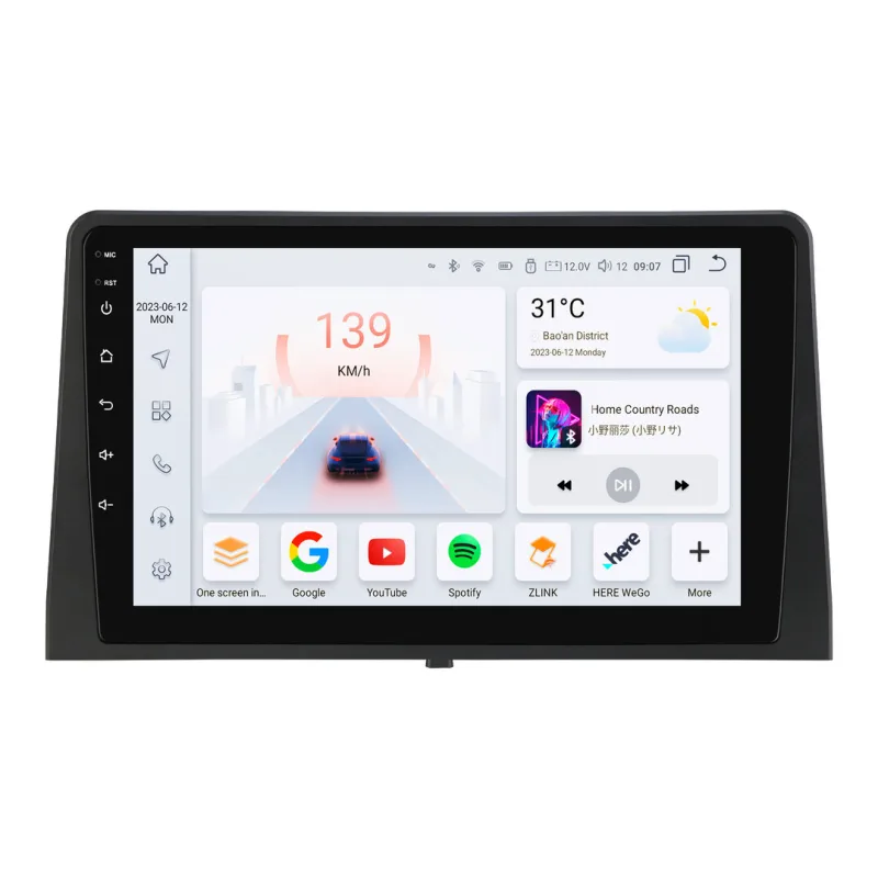 HIZPO KXCTRBLG102 Autorádio 10,1“ Android pro Citroen Berlingo III / Opel Combo E / Peugeot Partner / Rifter Model: S101008 (8+128GB) CHRKXCTRBLG102_S