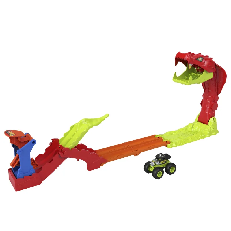 Hot Wheels MONSTER TRUCKS SNAKE SLAM TAKEDOWN