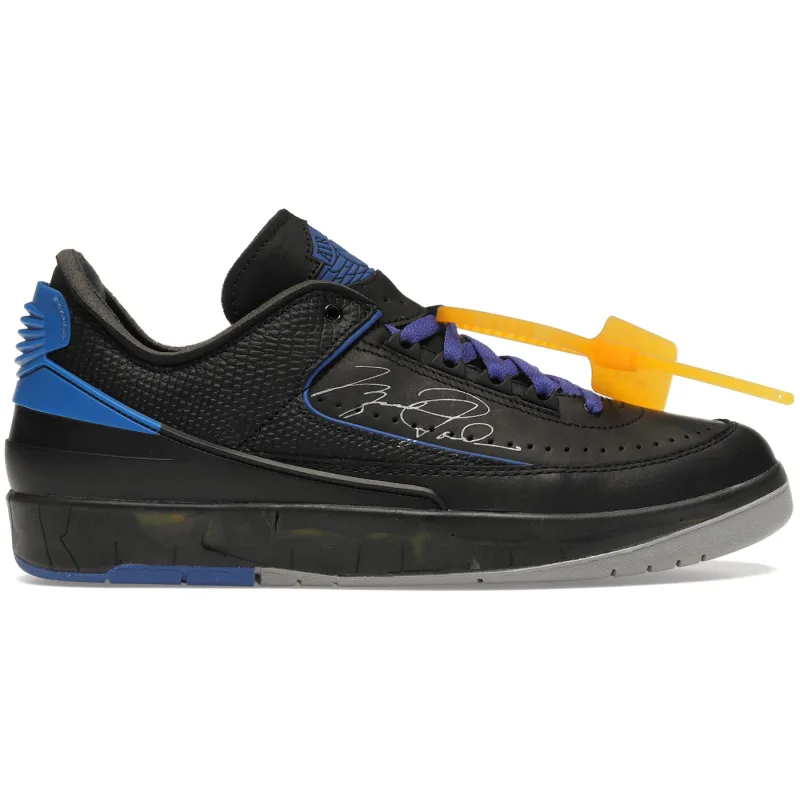 Air Jordan 2 Retro Low SP Off-White Black Blue - 44