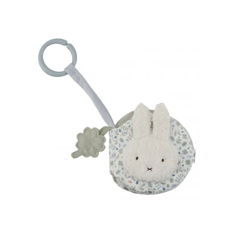 Little Dutch Závesná textilná knižka králiček Miffy Lucky Leaves