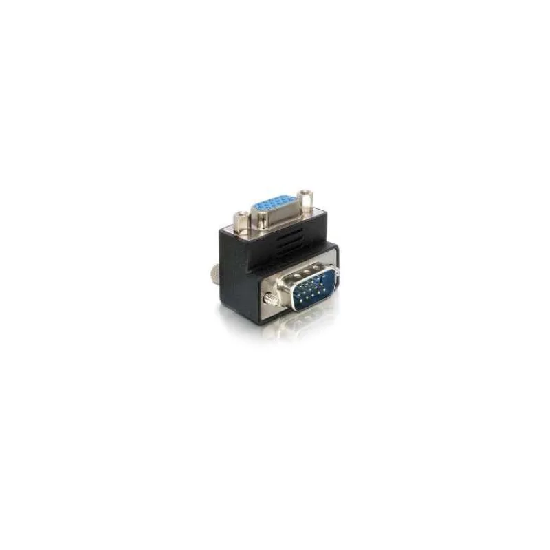 Delock adaptér VGA samec - samice pravoúhlý (65171)