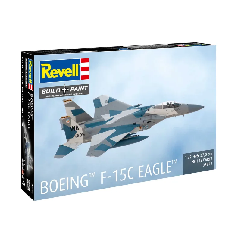 Revell Plastic ModelKit lietadlo 03778 - Boeing F-15C Eagle (1:72)