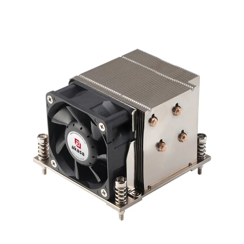 AKASA chladič CPU - 2U LGA1851 / LGA1700 AK-CC7502BP01