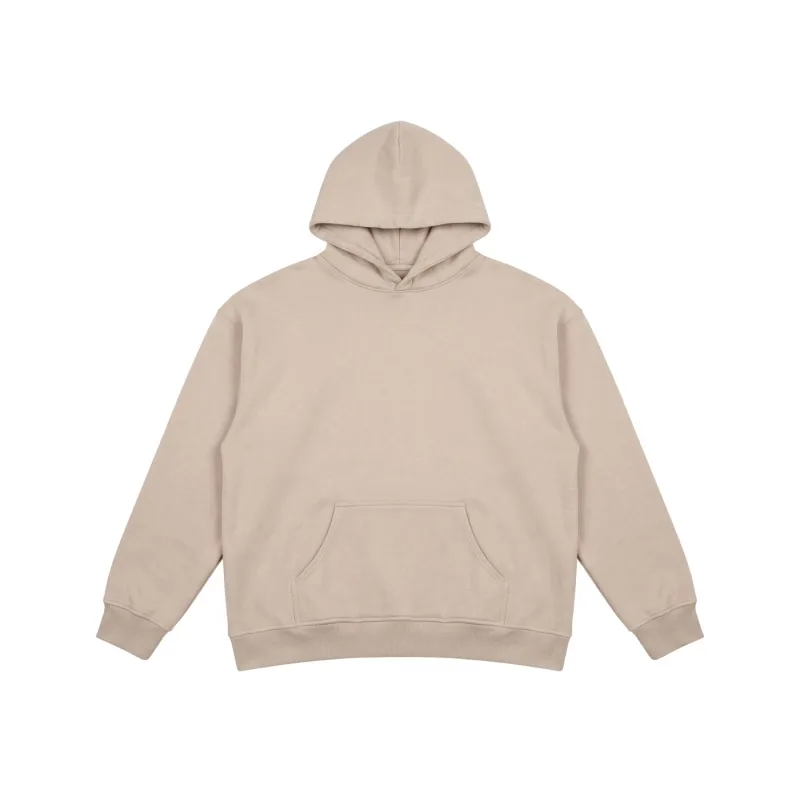 Cotton Garments Hoodie 500GSM Light Brown - XXL