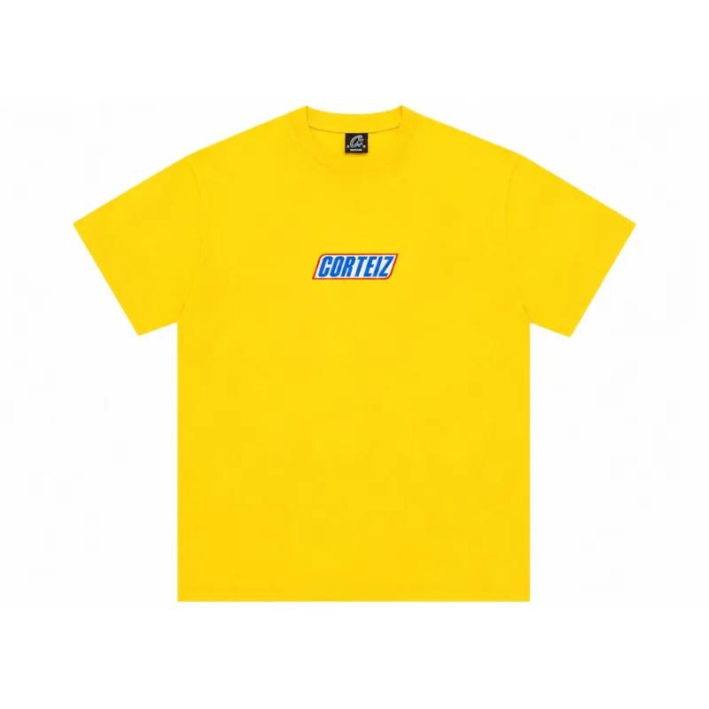 Corteiz Snickers Tee Yellow - S