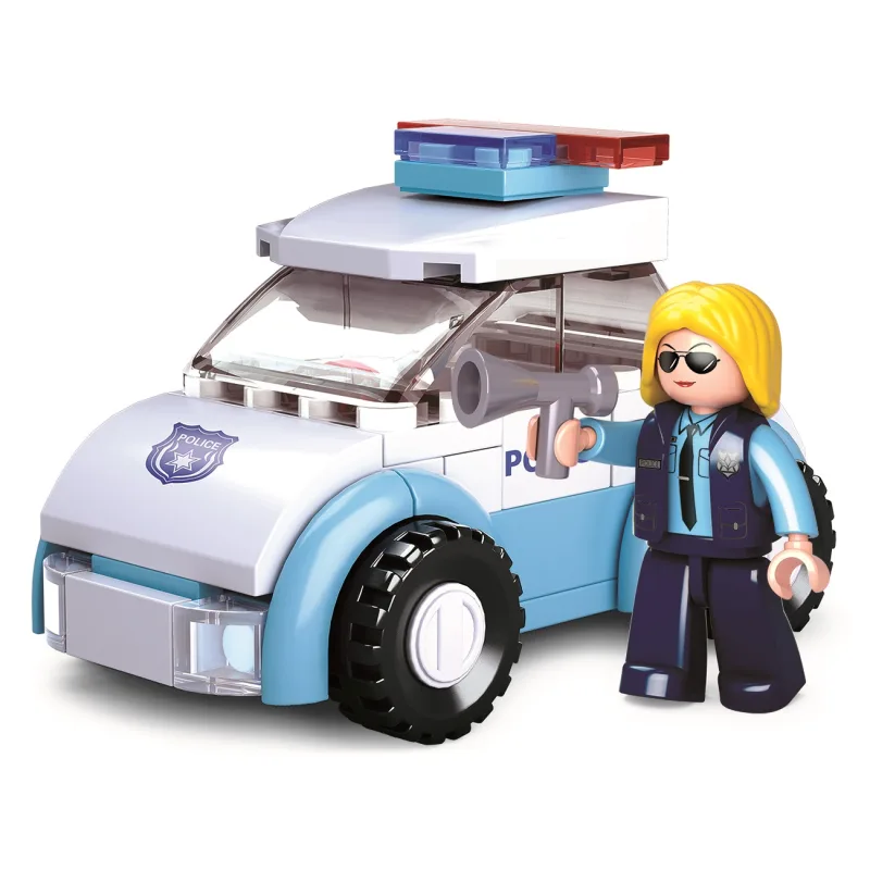 Sluban Sluban Girls Dream Holidays M38-B0600B Policajtka s vozidlom