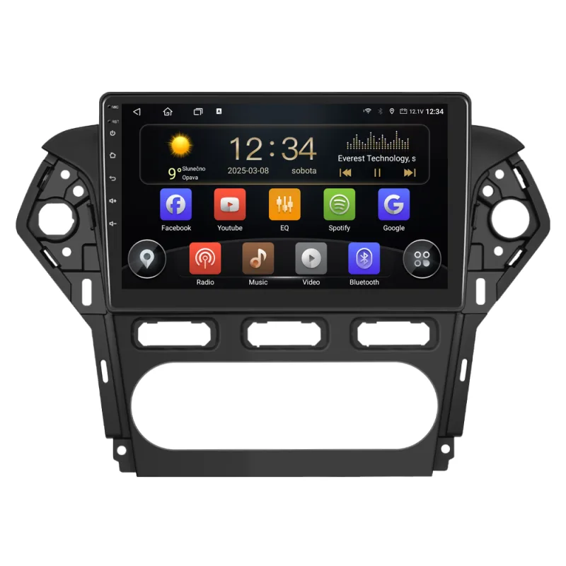 Isudar 2DIN autorádio T72-IEV221 Android, Ford Mondeo IV T72-UN04/A7106