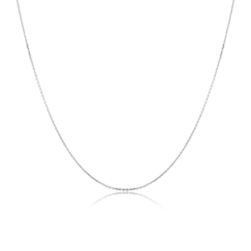 JVD Dámský zlatý řetízek z bílého zlata přívěskový ryz. 585/1000 ZC0018XJ90-9150