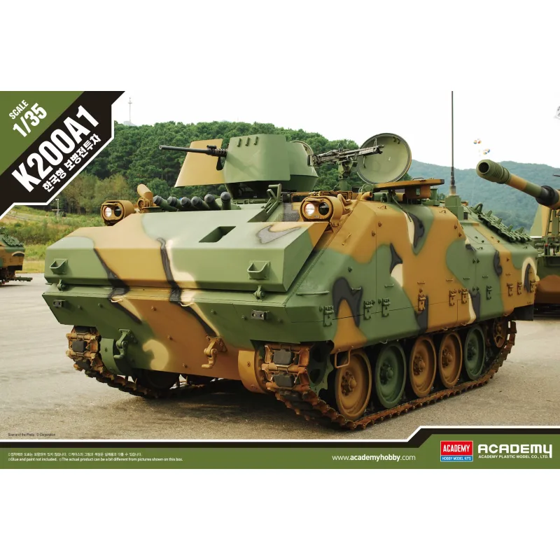 Academy Model Kit military 13292 - R.O.K. ARMY K200 A1 (1:35)