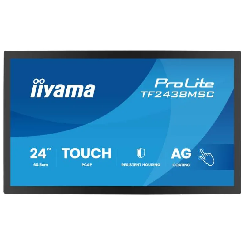 24" iiyama TF2438MSC-B2: PCAP, IPS, FHD, HDMI, DP (TF2438MSC-B2)