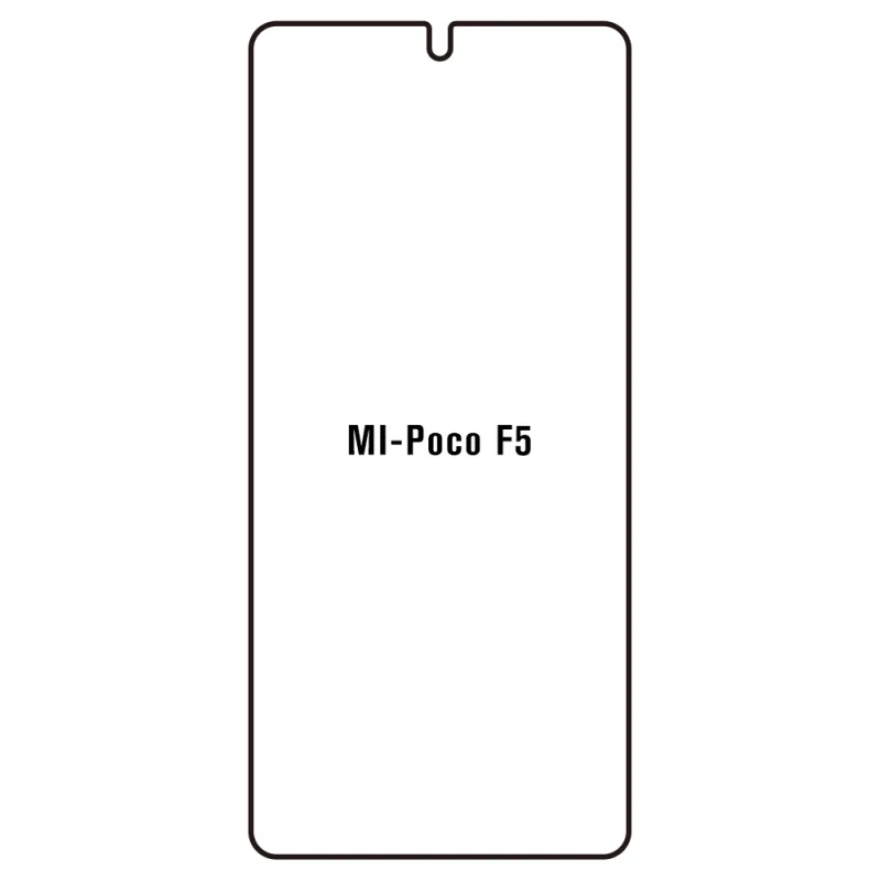 Sunshine Xiaomi Poco F5 Predná Hydrogél ochranná fólia Strih: Kompatibilná s krytom, Typ fólie: Anti-Spy (Privacy)