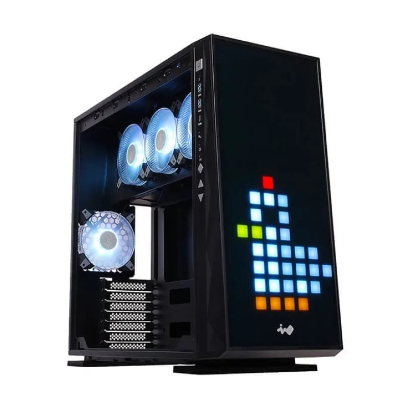 In Win 309 Gaming Edition, Mid Tower, E-ATX, gamepad