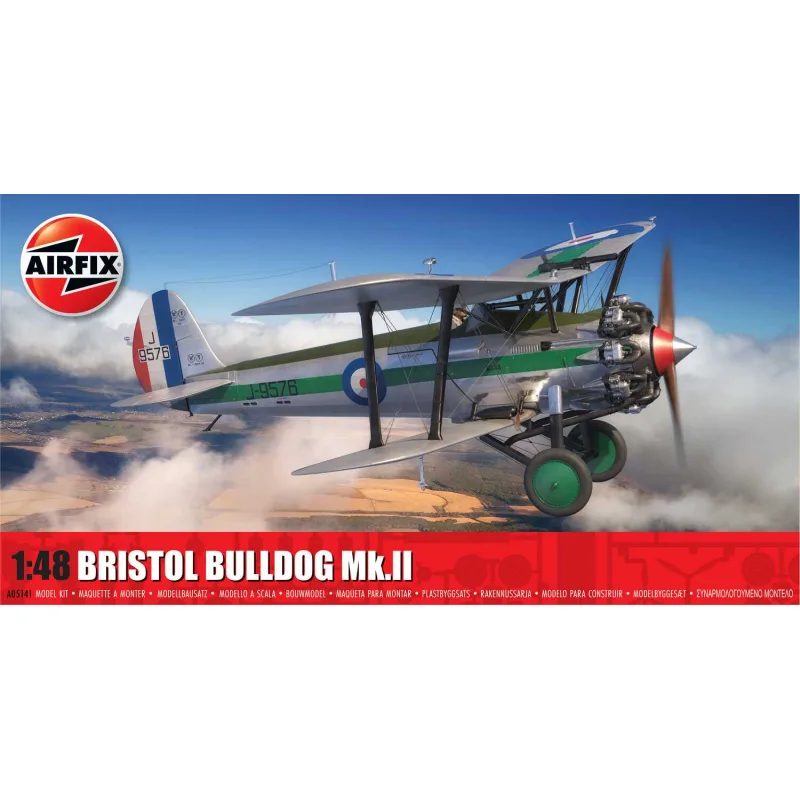 Airfix Classic Kit lietadlo A05141 - Bristol Bulldog Mk.II (1:48)