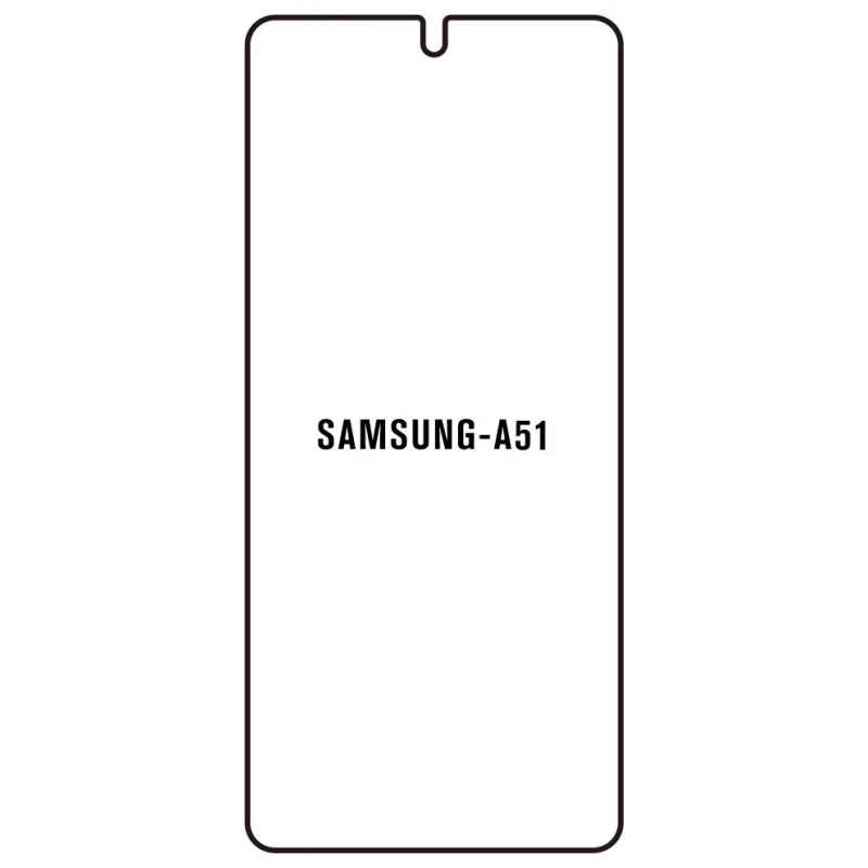 Sunshine Samsung A51 Predná Hydrogél ochranná fólia Strih: Predná 1, Typ fólie: Matná