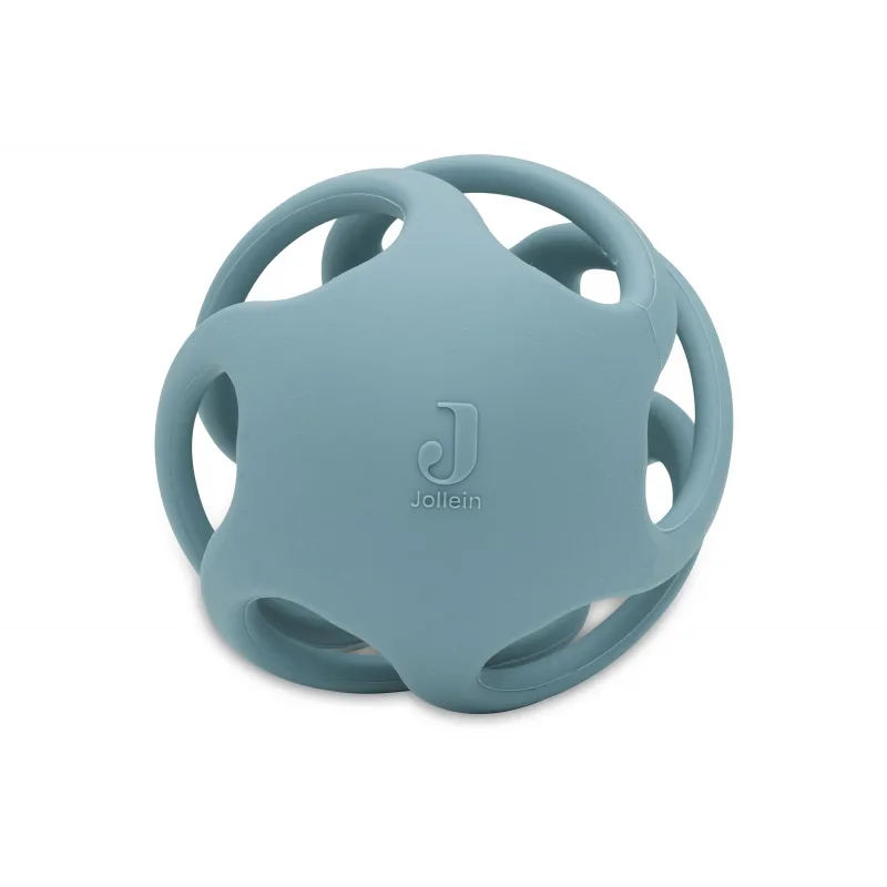 Jollein Hryzátko loptička silikón Sea Green