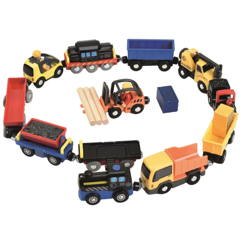 2Kids Toys 2Kids Toys Sada vozidiel k vláčikodráhe