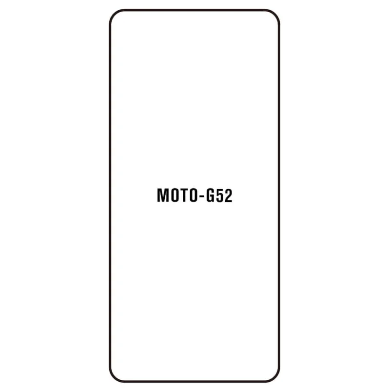 Sunshine Motorola G52 Predná Hydrogél ochranná fólia Strih: Predná 2, Typ fólie: Číra