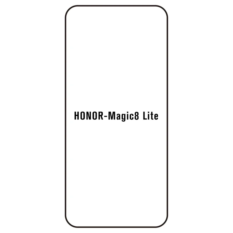 Sunshine Honor Magic8 Lite Predná Hydrogél ochranná fólia Strih: Kompatibilná s krytom, Typ fólie: Proti modrému svetlu